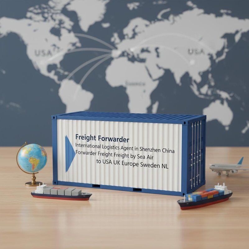 Freight Forwarder International Logistics Agent with Door-to-Door Service Double Clearance and Tax-Included DDP Shipping