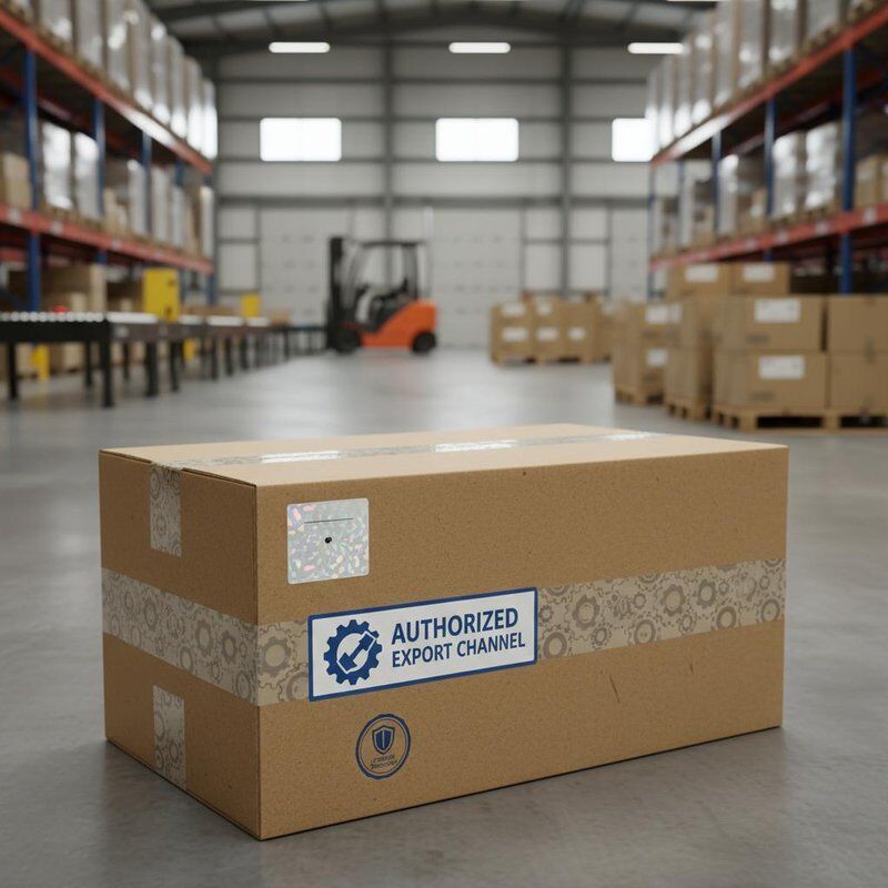 Authorized channel shipping for licensed brand products export