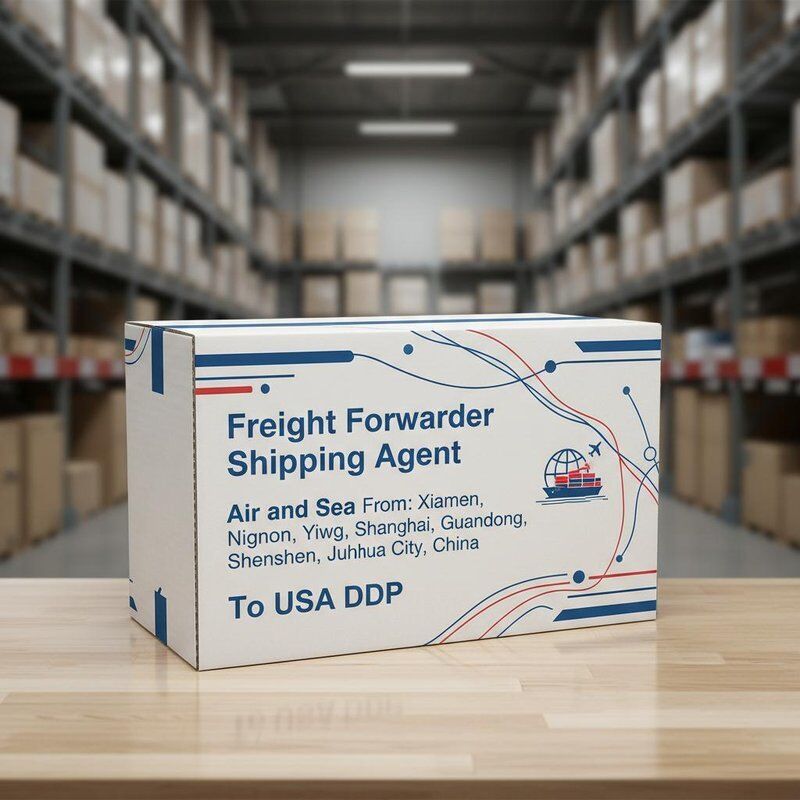 Freight Forwarder Shipping Agent with Door-to-Door Service Double Clearance and Tax-Included DDP Shipping