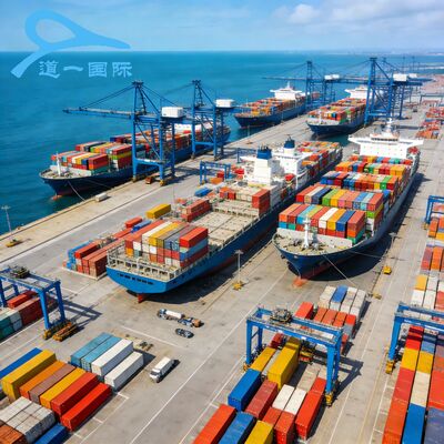 Dịch vụ vận chuyển hàng hải FCL 40HQ 20FT cho logistics toàn cầu từ Trung Quốc